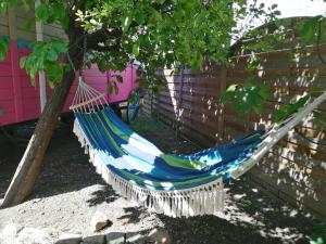 Maisons de vacances Roulotte Insolite avec terrasse proche Paris : photos des chambres