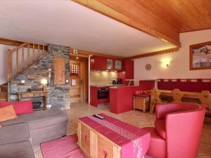 Duplex moderne avec piscine, fitness et hammam à Plagne Aime 2000 - FR-1-455-88
