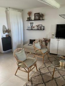 Maisons de vacances Quinta Olympia - Terrasse avec vue Exceptionnelle! : photos des chambres