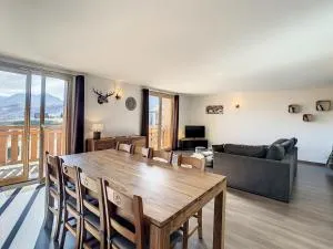 Appartement spacieux, 8 pers., près des pistes, parking - FR-1-417-17