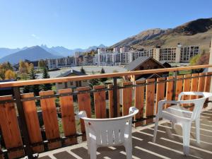 Appartement lumineux 35m², 5 pers, balcon sud, proche pistes, parking, wifi - FR-1-417-54