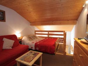 Studio 4 pers. avec mezzanine, parking, proche ski - La Toussuire - FR-1-417-53