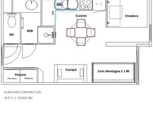 Magnifique 2 pièces style chalet au pied des pistes - FR-1-452-242