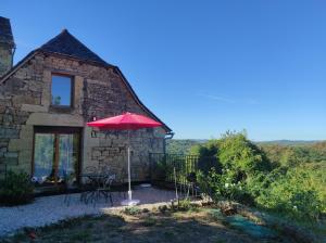 Maisons de vacances Gite au calme avec superbe vue : La Talonie : photos des chambres