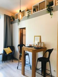 Appartements Charmant studio proche du centre et des thermes : photos des chambres