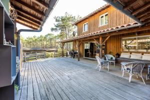 Maisons de vacances Maison a 500 m de l'ocean Carcans : photos des chambres