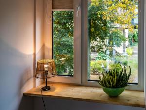 Vakaras cozy apartment in the guest house with the terrace and the stunning view to the river side