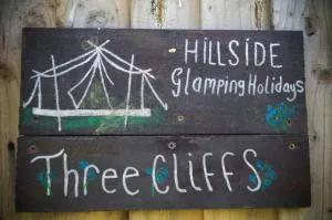 Three Cliffs - Safari Glamping Tent - Llangennith - 罗西里