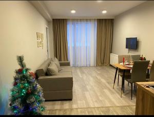 Cozy apartment with bedroom