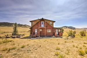 22STR-00360 Fairplay Cabin with Fire Pit, Mtn Views! - فيربلي