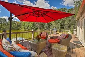 Lawrenceville Gem with Boat Dock on Private Lake! - Dacula