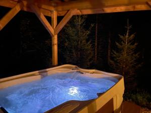 Chalets Le Refuge de Belbriette, chalet au coeur de la nature avec spa : photos des chambres