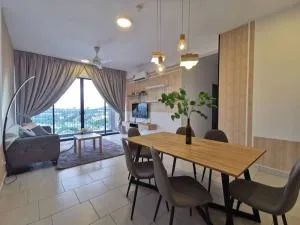 4 Astetica New 4BR 100mbps Wi-Fi Netflix Lake View - 沙登