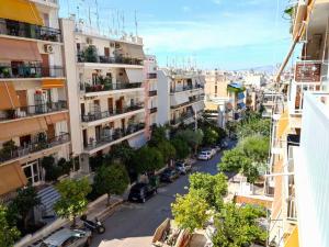 Vironos extra bright apartment - Front park and monastery