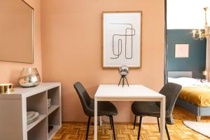 Schickes Boutique-Apartment, zentral in Messe-& Bahnhofsnähe, sehr ruhig & gratis Parkplatz - HappyStay