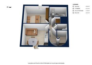 Appartements RIVIERA 1 appartement 4 pers skis aux pieds : photos des chambres