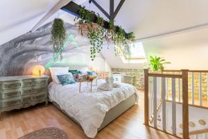 Appartements Casa Inca Calais - Duplex Soleil Latino - Parking Free, Station : photos des chambres