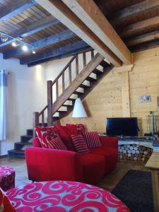 Chalets Spacious Ski Chalet In Traditional French Village, sleeps 8, Four Star with fibre broadband : photos des chambres