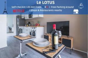 Appartements LE LOTUS - Self Checkin - 20min from Paris - Free Parking around : photos des chambres