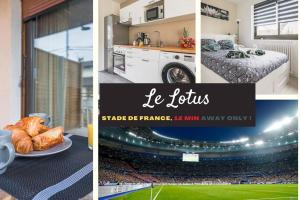 Appartements LE LOTUS - Self Checkin - 20min from Paris - Free Parking around : photos des chambres