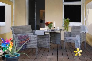 MAGDEBURG STAY MS15- Luxus-Wasserbett-SmartTV-Terrasse-2Schlafzimmer