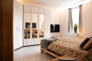 MAGDEBURG STAY MS15- Luxus-Wasserbett-SmartTV-Terrasse-2Schlafzimmer