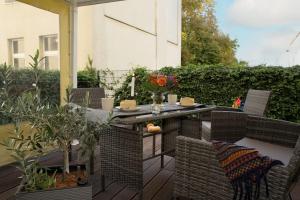 MAGDEBURG STAY MS15- Luxus-Wasserbett-SmartTV-Terrasse-2Schlafzimmer