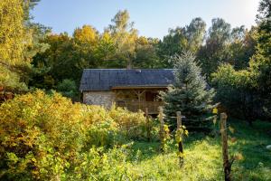 Agroturystyka Siedlisko Wydry - dom w środku lasu
