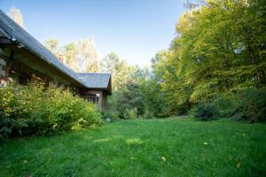 Agroturystyka Siedlisko Wydry - dom w środku lasu