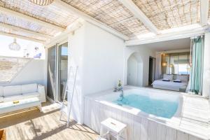 Deluxe Double Room with Sea View room in Poseidon Blue