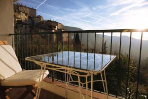 Hotels Auberge De La Madone : Chambre Lits Jumeaux Supérieure Loggia avec Vue sur Vallée