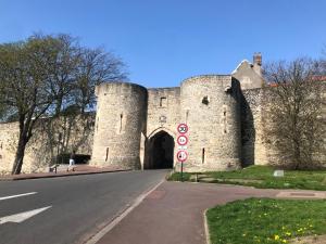 Maisons de vacances Paisible maison et jardin a proximite des remparts : photos des chambres