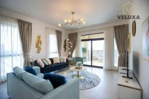 Veluxa - Luxury and bright 1 bedroom apartment, Burj view! - 迪拜