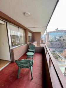 Central y cómodo Depto en Providencia