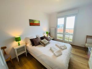 Appartements Grand appartement Vue sur mer a Cabourg : photos des chambres