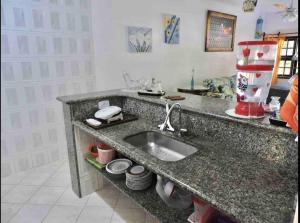 Paz e Mar Beach House - Aréa Gourmet completa