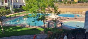 Apartamento "Casa el Sargazo" en Vera Playa con Piscina, Solarium, Wifi y Parking Gratis