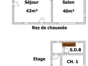 Maisons de vacances Gite Le Champ-Saint-Pere, 4 pieces, 10 personnes - FR-1-426-238 : Maison de Vacances (10 Adultes)