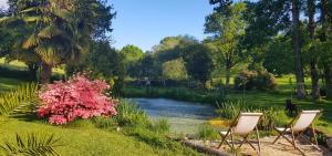 Maisons de vacances Le Vieux Moulin Gites - A charming stone cottage with garden view and seasonal pool : photos des chambres
