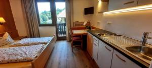 Studio mit Bergblick