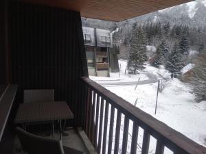 Appartements appartement avec balcon au Mont Dore : photos des chambres