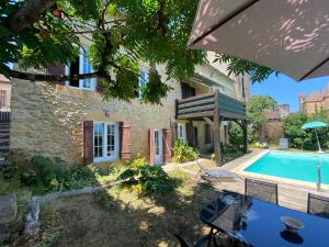 Maisons de vacances BEL-VUE BELVES Perigord, gite avec VUE IMPRENABLE , PISCINE : photos des chambres