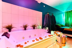 Jacuzzi superbe appartement avec parking centre