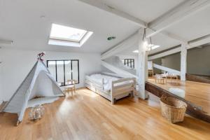 Villas Epoustouflant loft a 25 min des Champs-Elysees : photos des chambres