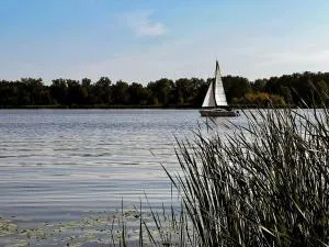 Szmaragdowy Apartament nad Zalewem - 维什库夫