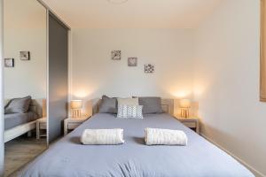 Appartements Talloires Village, Lac d'Annecy, Residence recente 4 etoiles : photos des chambres