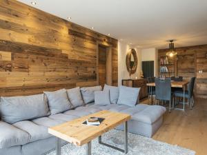 Appartement 4★, 8 pers, sauna, 3 ch, balcon sud, vue La Clusaz - FR-1-304-217