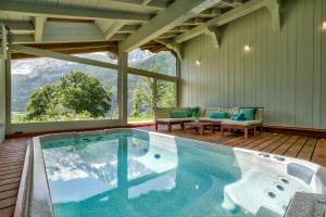 Maisons de vacances Maison de luxe pour les amoureux du spa : photos des chambres