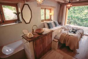 Maisons de vacances Lake House II // Alauzet Ecolodge + Nature spa : photos des chambres