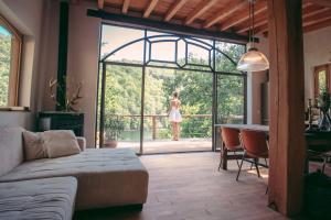 Maisons de vacances Private Estate with 3 Lake Houses, Sauna & Hot-tub : photos des chambres